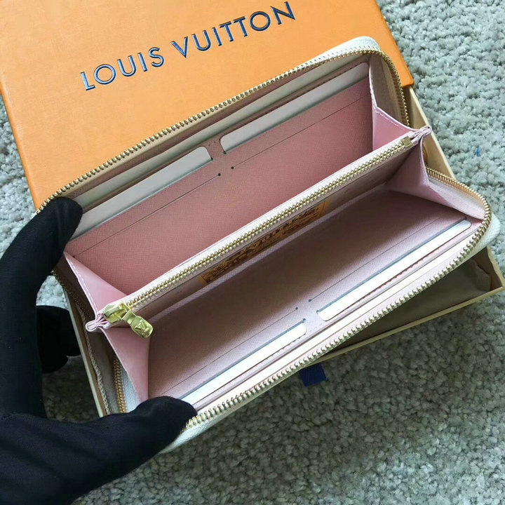 Louis Vuitton Damier Azur Canvas CLéMENCE WALLET N60109
