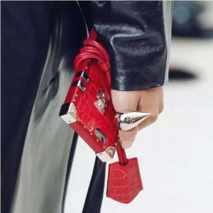 Louis Vuitton Red Crocodile Petite Malle iPhone Case