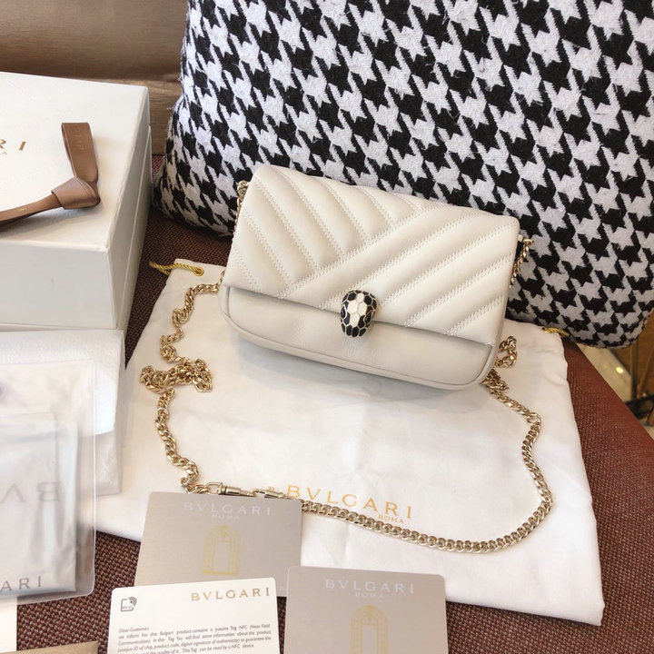 BVLGAR I original leather x frgmt Serpenti bag bg001