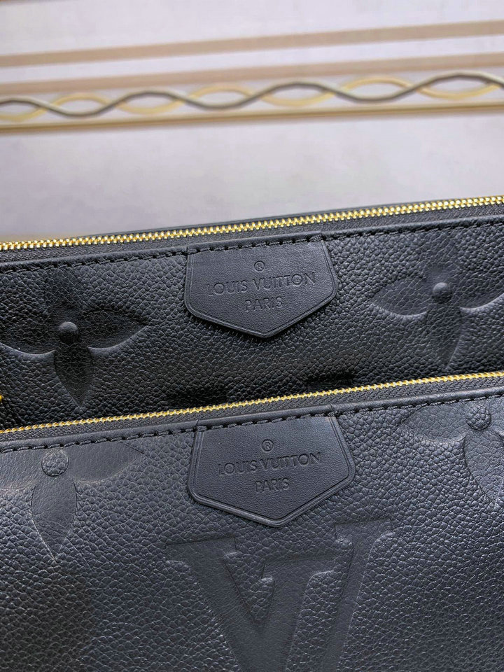 Louis Vuitton MONOGRAM EMPREINTE 2021-22FW Exclusive online pre-launch -  multi pochette accessoires (M80399, M80447)