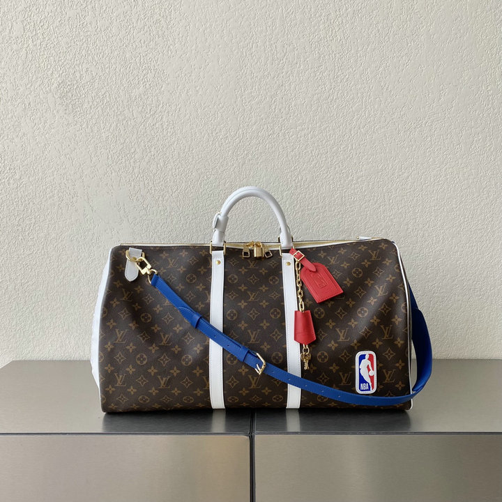 2021 Louis Vuitton LVXNBA BASKETBALL KEEPALL BAG M45587