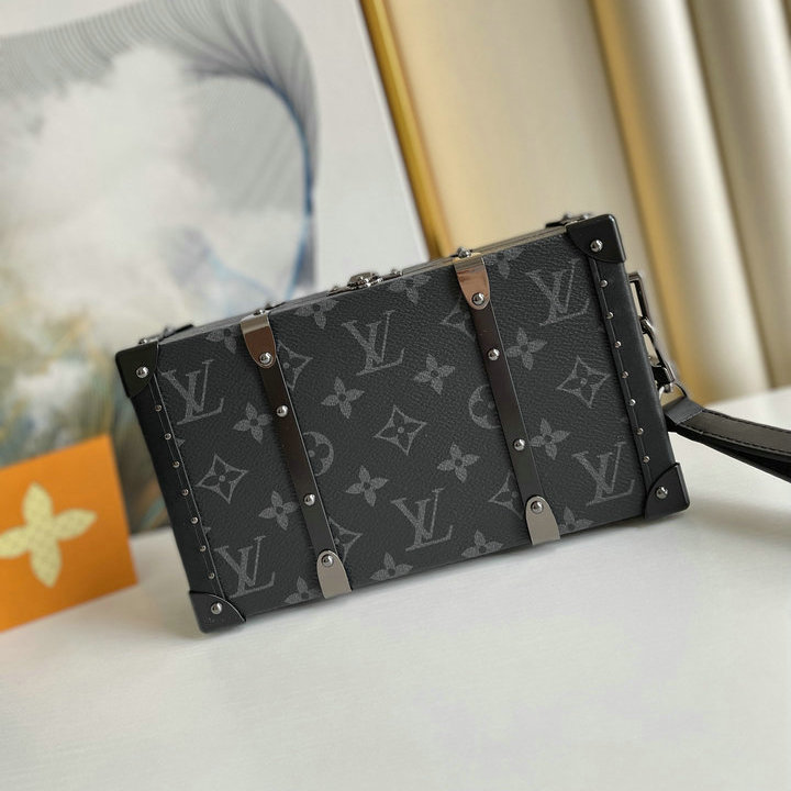 Louis+Vuitton+Monogram+Eclipse++Sling+Bag+M45439+%23t130 for sale  online