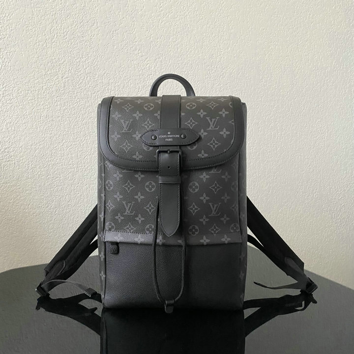 Shop Louis Vuitton MONOGRAM Saumur Backpack (M45913) by Milanoo